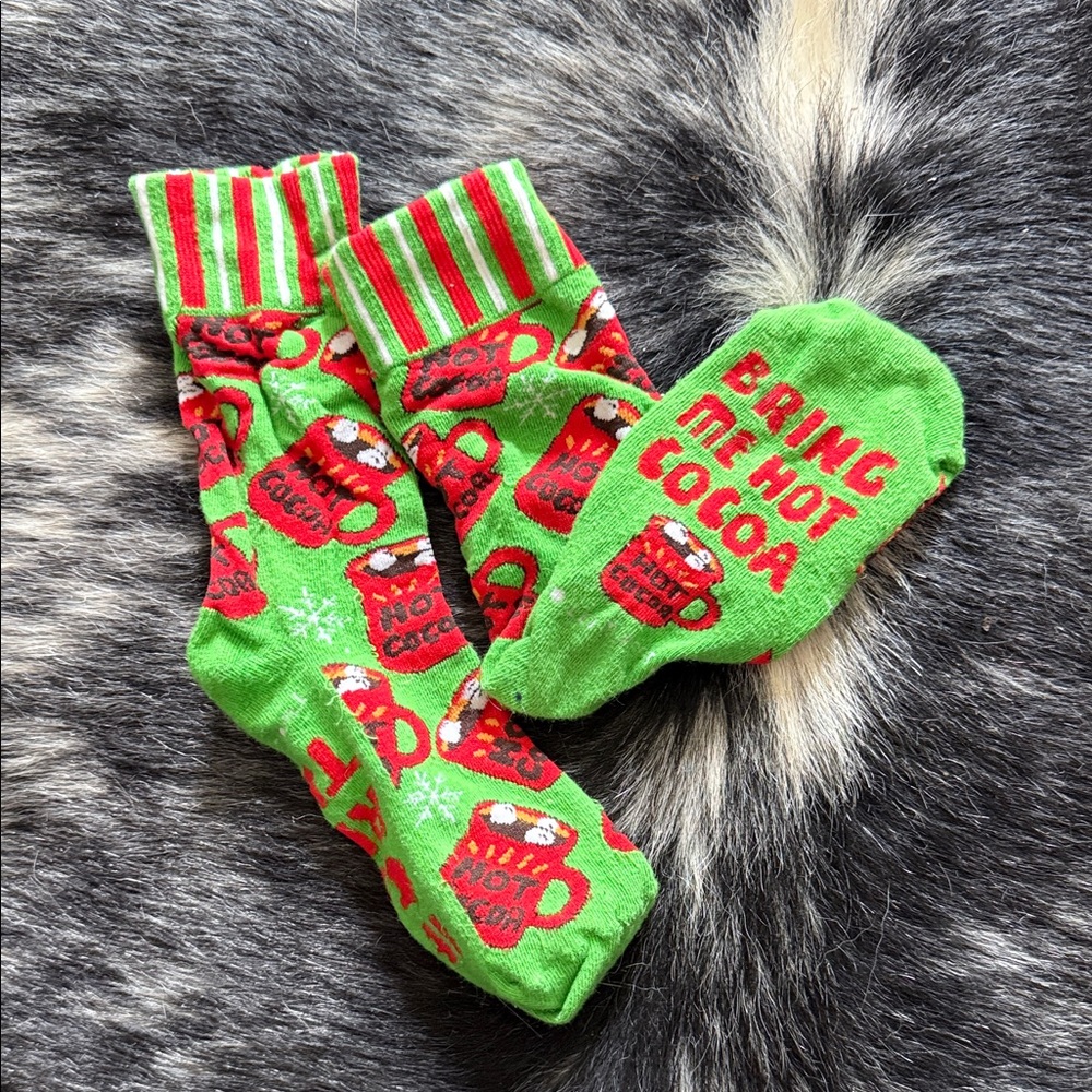Used Christmas Ankle Socks